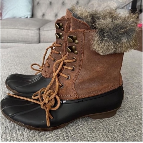 Sperry Top-Sider White Water Rain Boots STS93846 Size 7 - Picture 8 of 9